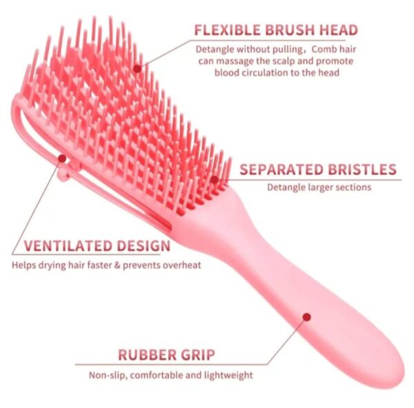 Detangling Brush for Curly and Wavy Hair