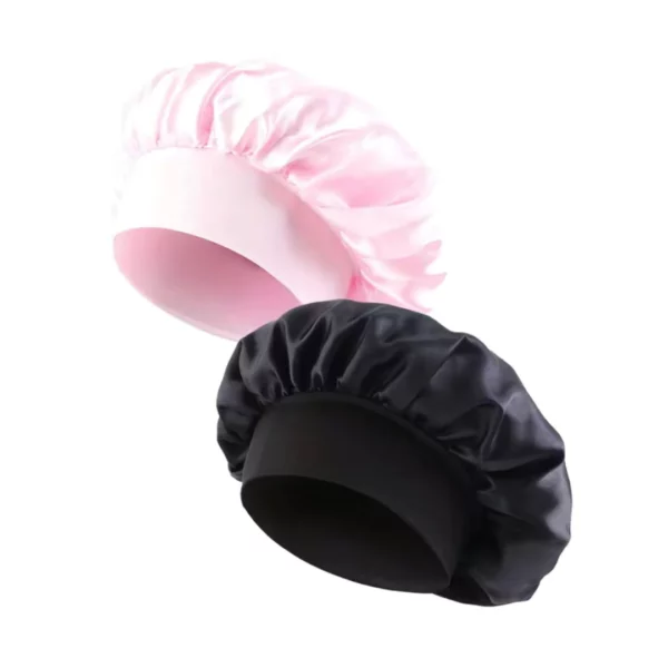 Satin sleep caps
